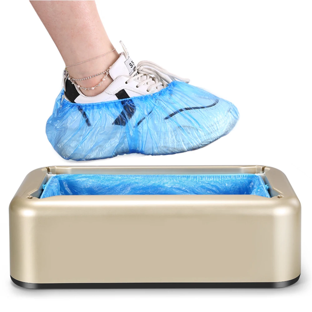 Home Office One-time Film Machine Foot Set Automatic ShoeCovers Dispenser//