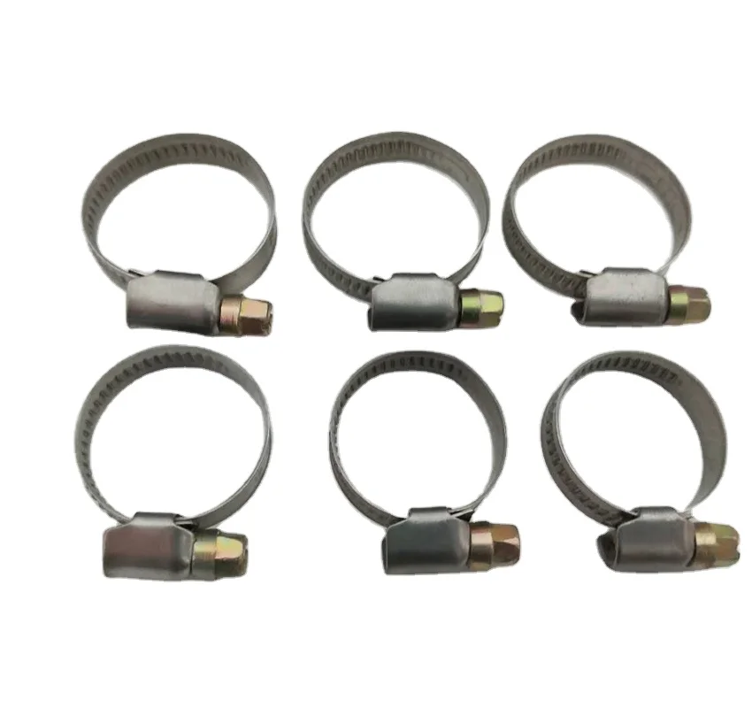 Professional Factory Custom Multi-type German Type Hose Clamp Manufacture Adjustable Tube Cable High Torque Brake Hose Clamp