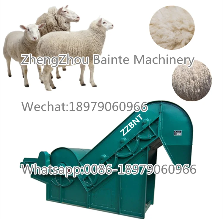 Oem 1 Year For Clothing Cleaning Production Line Machines High Quality Good Price Dirty Sheep Wool Washing And Drying Machine