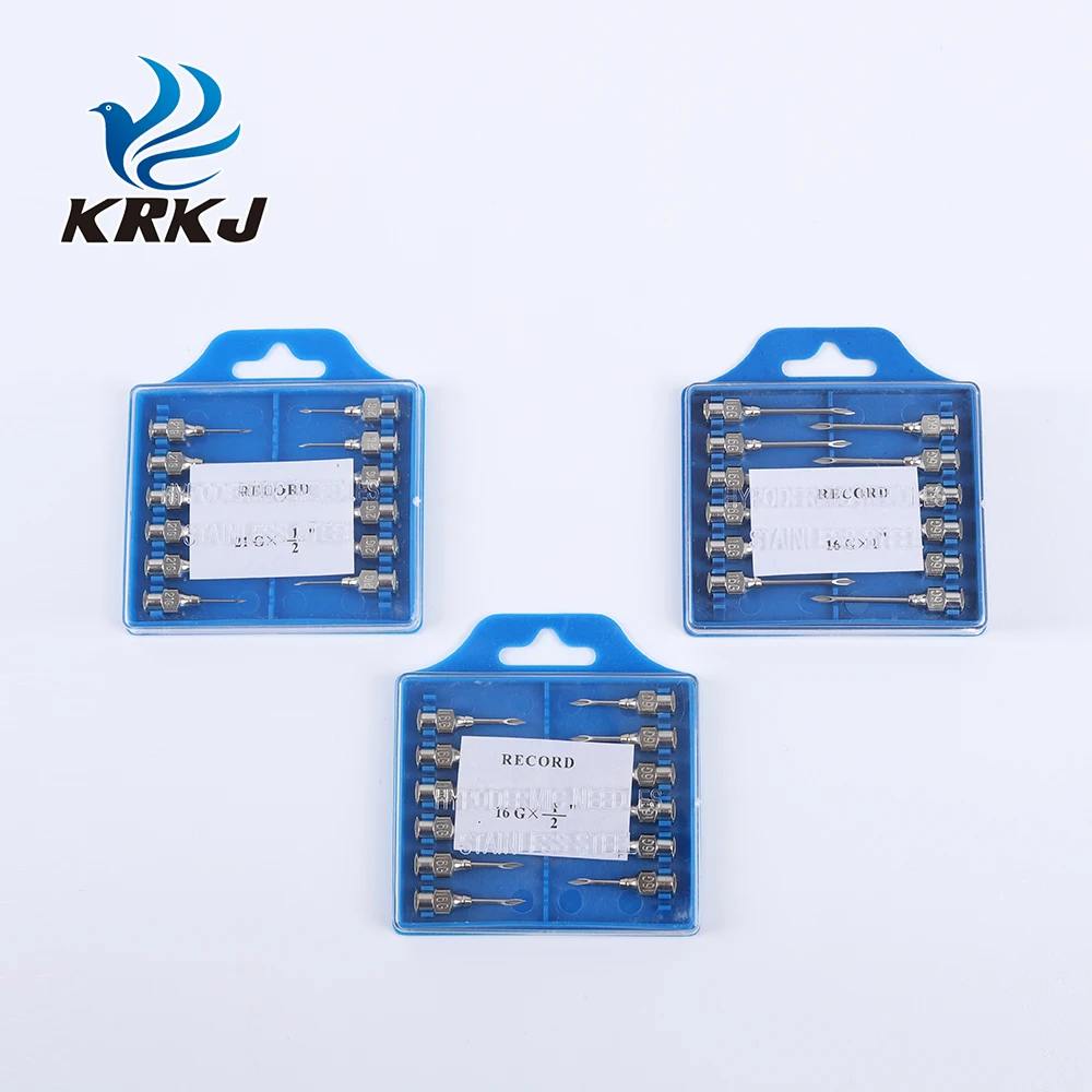 Different sizes veterinary stainless steel injection veterinary needle