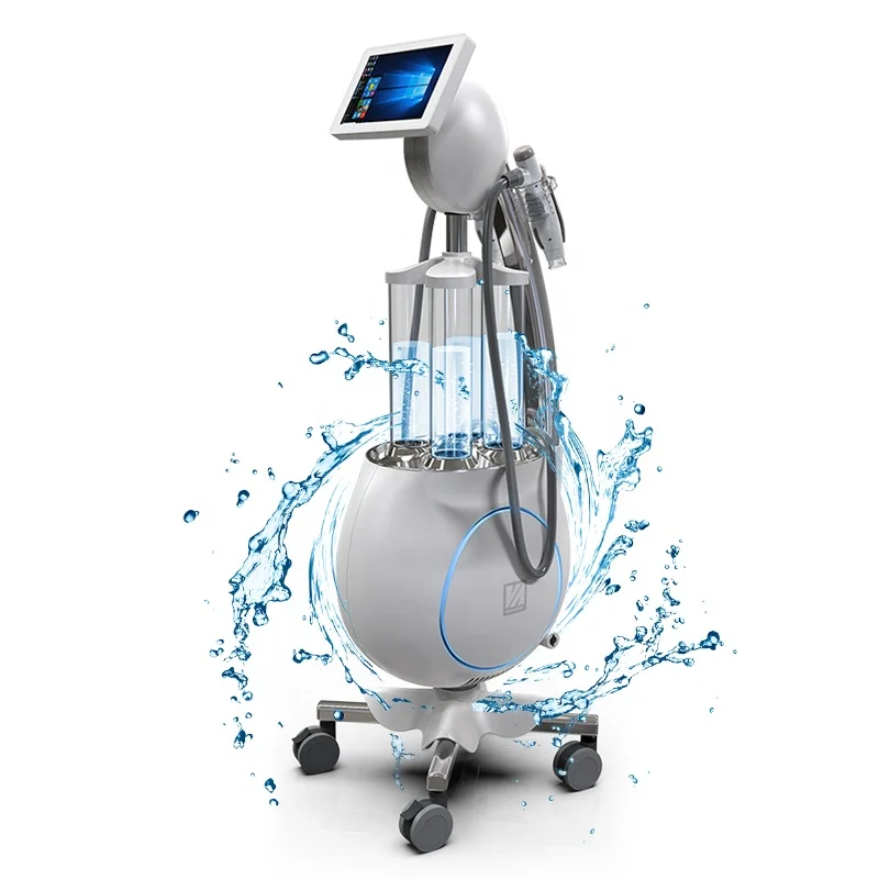 New arrival 2 in 1 Water Hydra Microdermabrasion Machine Hydration Facial Hydrogen Skin Care Jet Peeling Machine