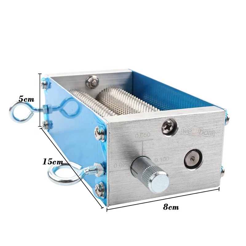 Stainless Steel 2 Roller Manual Adjustable Barley Crusher Grain Malt Mill for Home brewing
