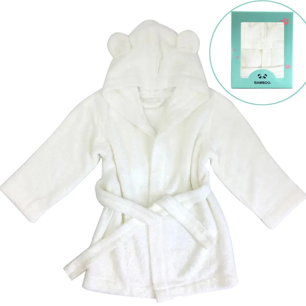  Good Feeling Custom Organic Bamboo Baby Bath Robe Wholesales Kids