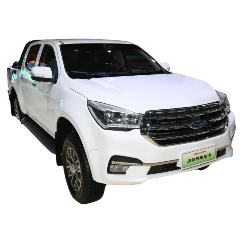 New Qingling TAGA EV Electric Pickup Truck 4wd Cargo Truck Pure Electric Electric Car Pick up With High Quality Adult Driving