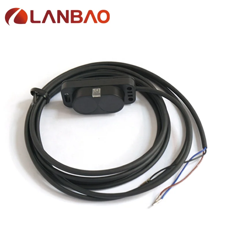 LANBAO diffuse reflection photoelectric sensor PNP NO 12-24V DC 2m detection distance adjustable proximity switch
