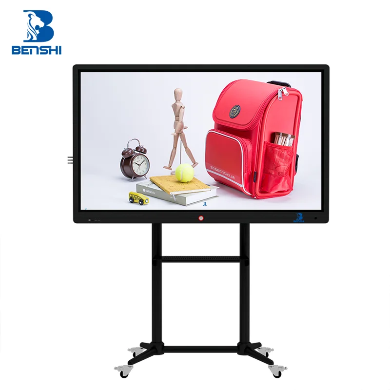 Factory Smart Educational Equipment i3 CPU Digital Interactive Whiteboard Display  for Meeting Teaching BENSHI