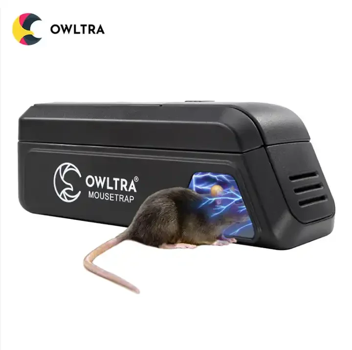 Электронный ловушка для крыс [OWLTRA] многоразовая Автоматическая мыши клетка умная электрическая Wi-Fi гуманная мышей с грызунами
