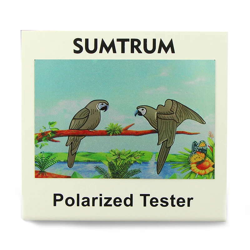 Custom Polarized Sunglasses Lens Test Cards Accept Small  1000pcs fashion PVC&POLARIZER  Customized Logo