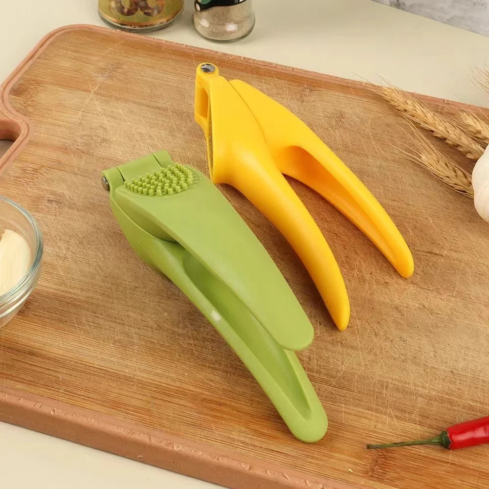 Kitchen Stainless Steel Garlic Mincer Heavy Duty Garlic Press