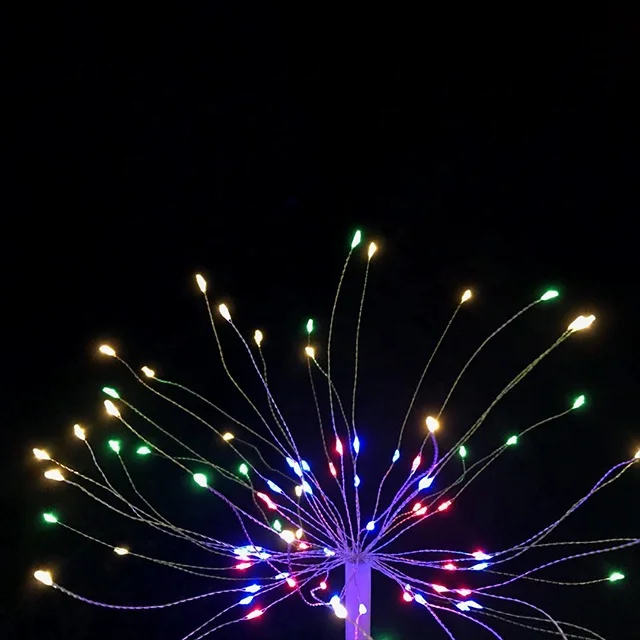 Christmas Starburst LED Fireworks Tree String Lights diwali Wedding Decoration