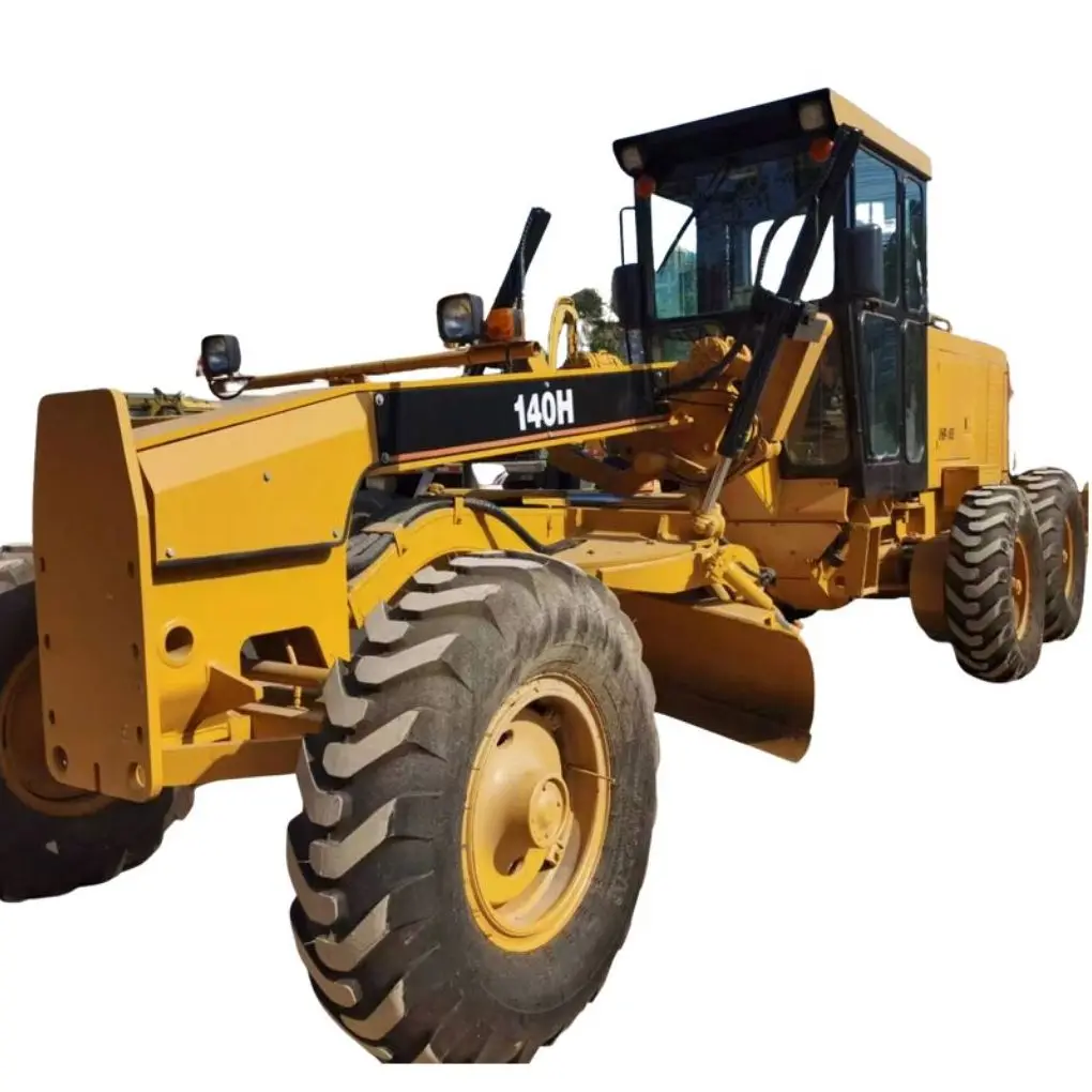 Selling Used CAT 140H 140G 140K 140 Motor Grader Secondhand machinery for sale with low price