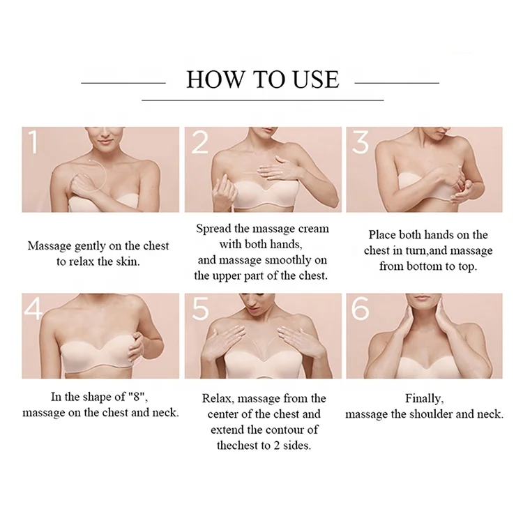 Manufacturer OEM Private Label Natural Herbs And Papaya Extract Nourishing Beauty Breast Enhancement Cream Breast Bigger Cream