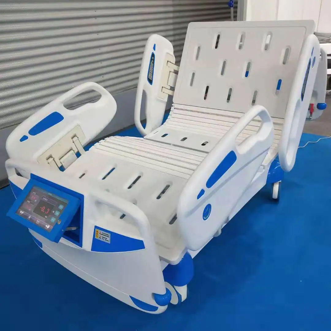 High-quality Multi-function Hospital Bed with Weighting Scale ABS Thrombolytic Bed