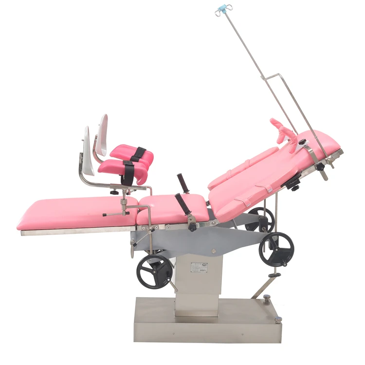 BT-OE023 Manual hydraulic obstetric examination bed gyno table obstetric and gynecology table