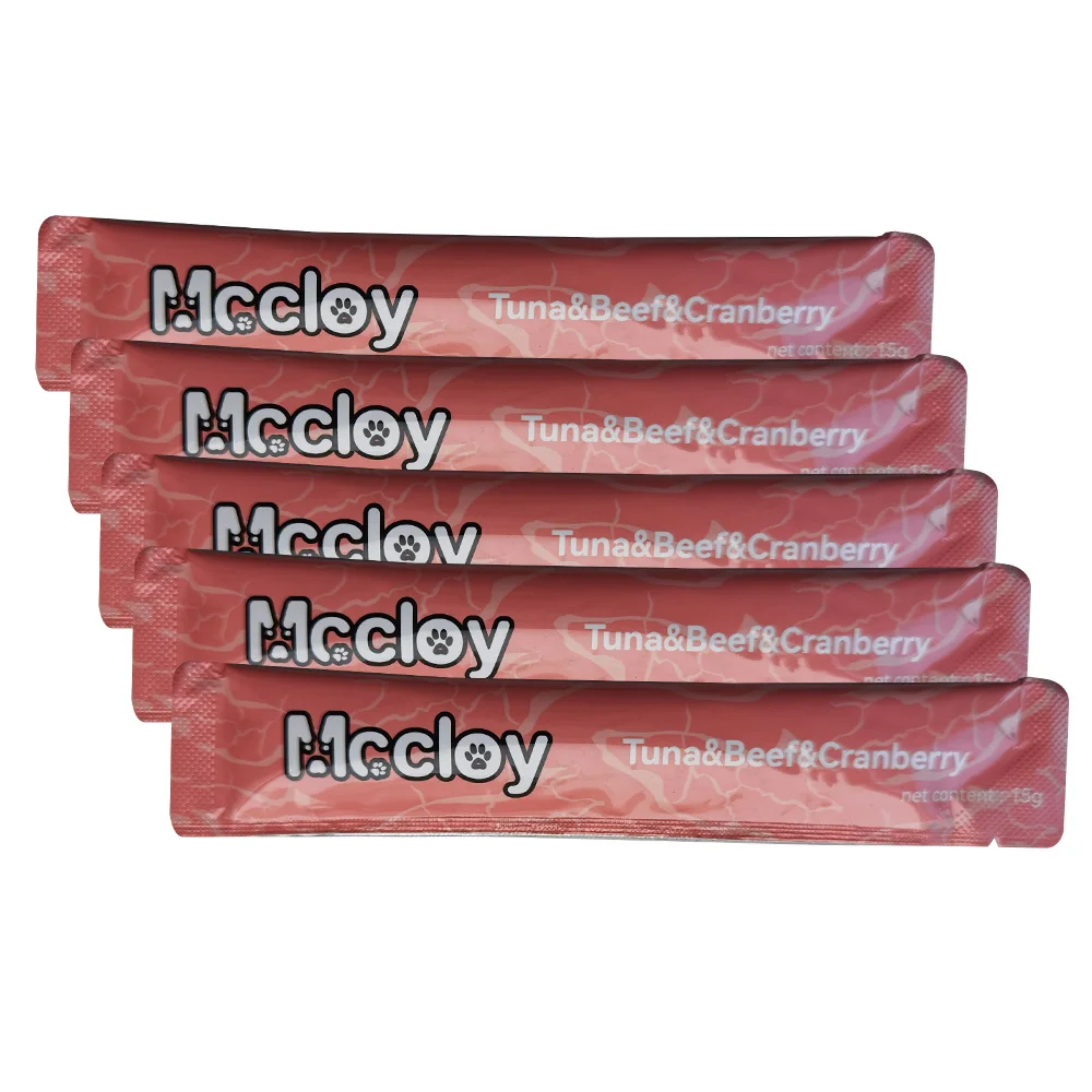OEM ODM Free Samples High Protein  Creamy Cat Treat Food  MCCLOY