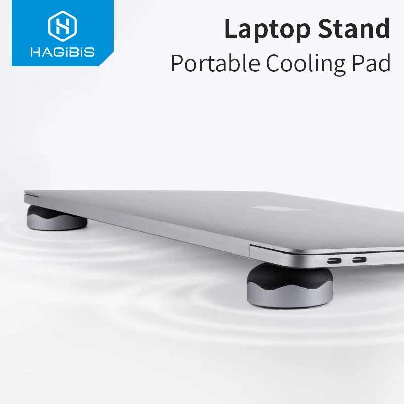  Подставка для ноутбука Hagibis магнитная портативная охлаждающая подставка MacBook с охлаждением и защитой от
