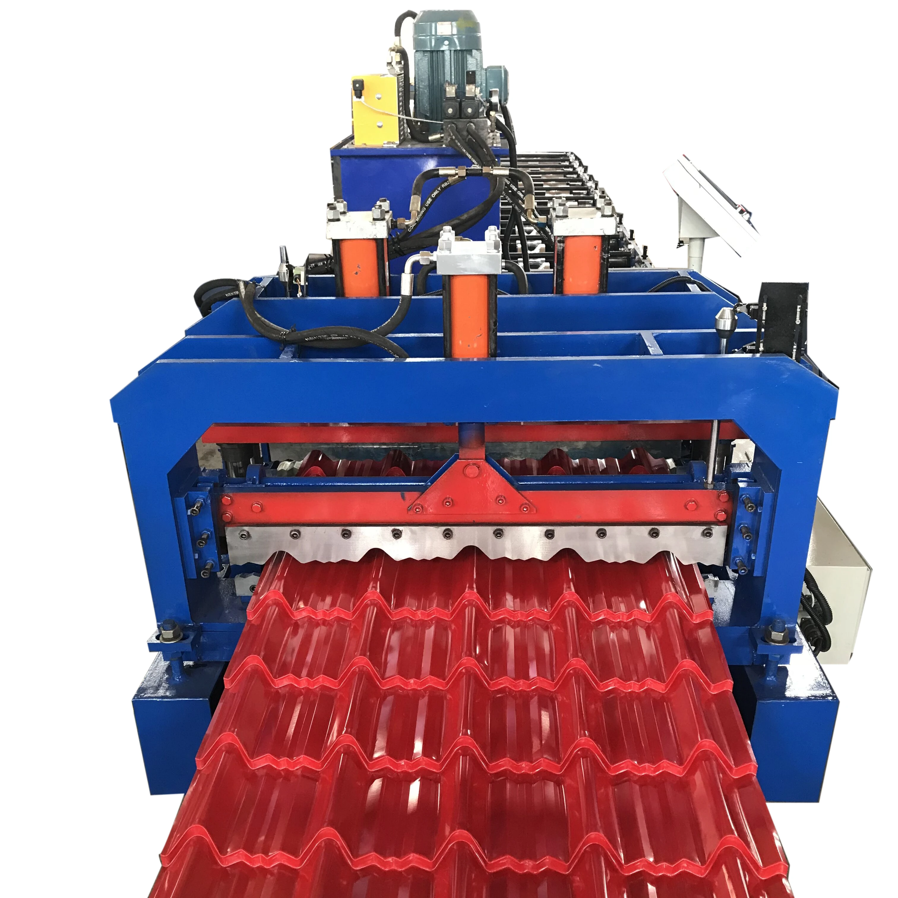 Automatic Wall Cladding Steel Profile Zinc Metal Roofing Roof Glazed Tile Roll Forming Machine Manufacture