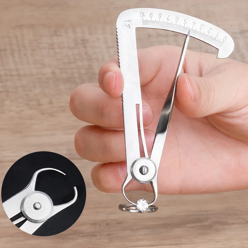 High Quality 0-100 Mm High-Precision Shockproof Stainless Steel Caliper With Gauge Measuring Depth Inner Diameter Ruler