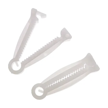 Одноразовый пластиковый зажим для пуповины