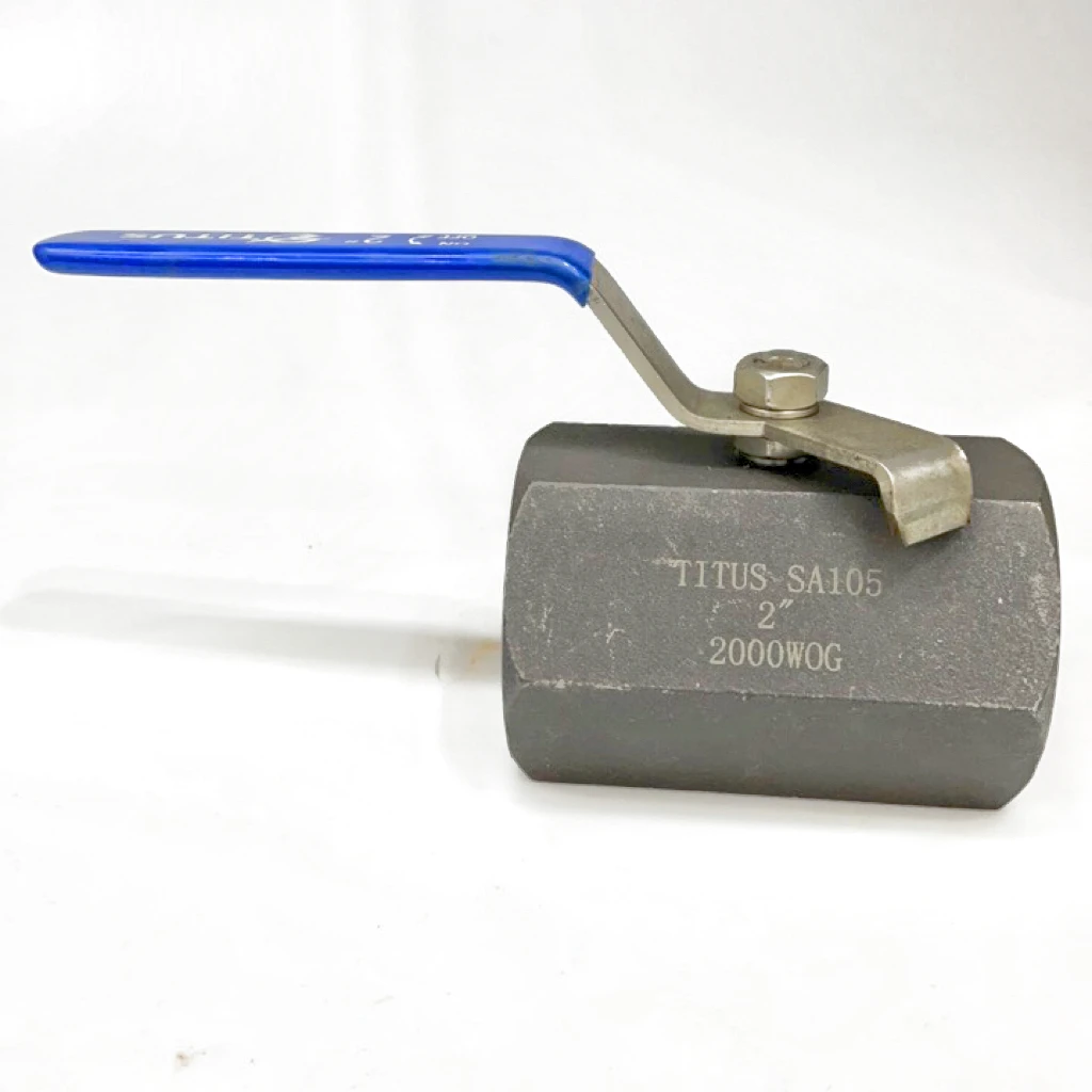 KASIN 2000PSI 2000WOG A105 1PC ball valve with reduced port