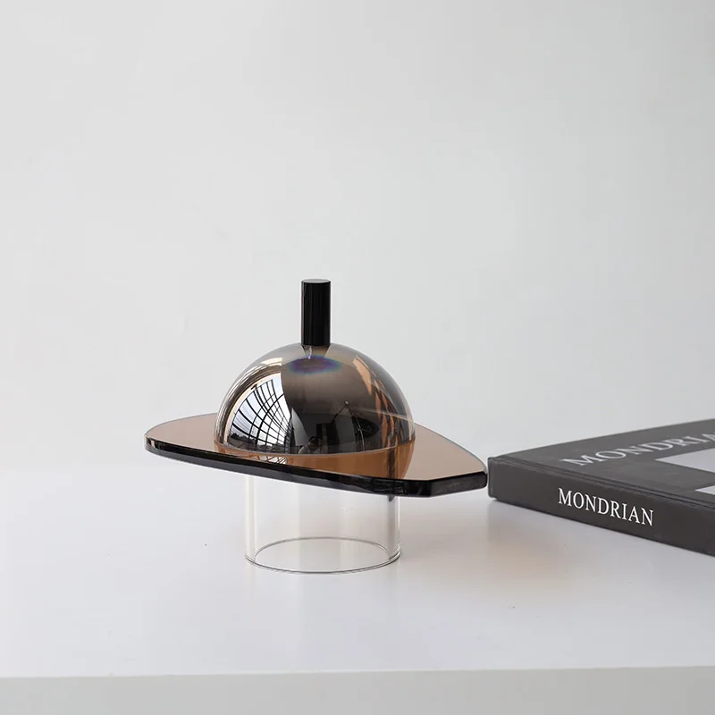 Modern Luxury Abstract Gift Set Artistic Home Decoration Accessories  crystal home decorative items
