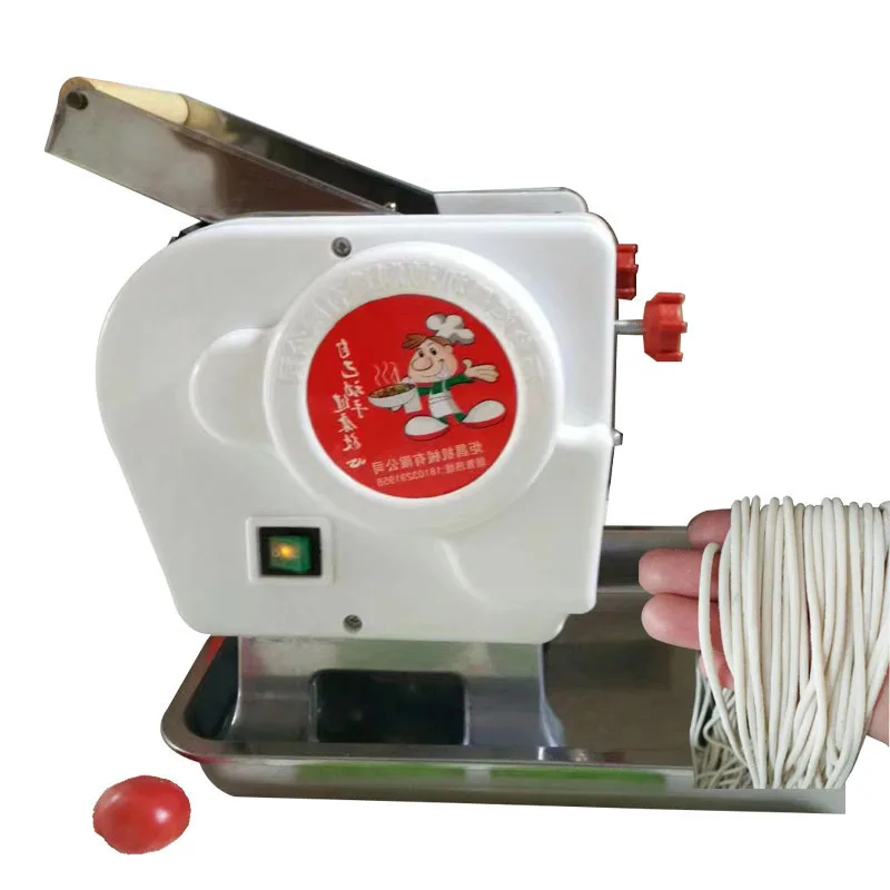 Commercial Heavy Duty Electric Dough Pastry Press Sheeter Pressing Fresh Noodle Spaghetti Pasta Maker Making Machine