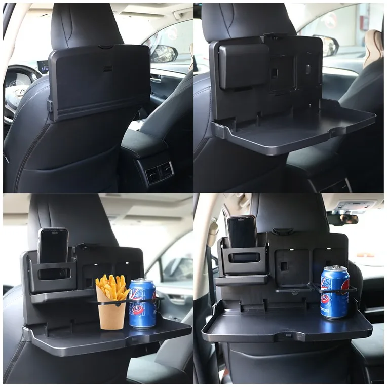 Multifunctional Foldable Car Backseat Dining Table Car Back Seat Table Drink Car Food Tray