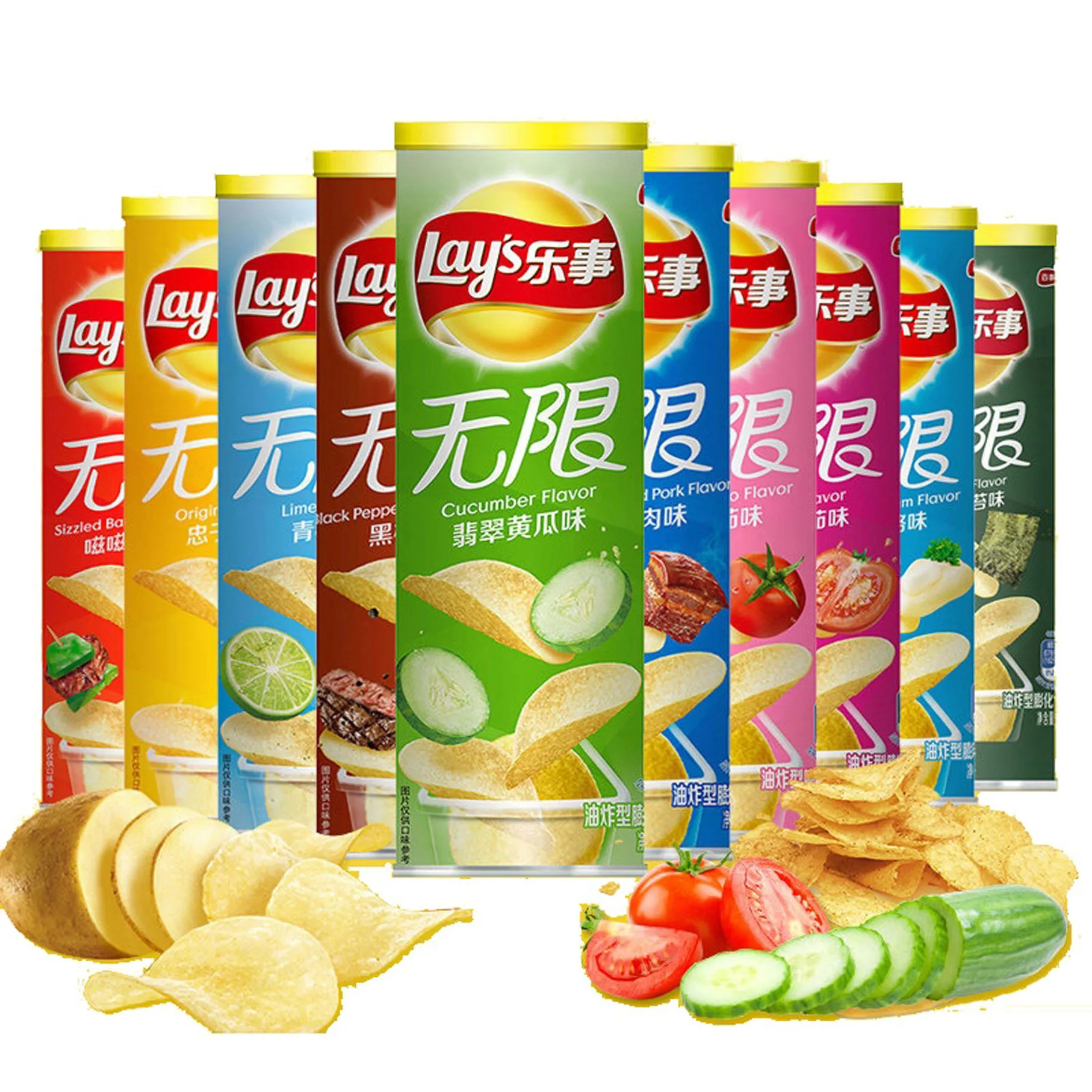 lays chips 90g healthy food lays potato  chips wholesale crispy chips vegetable snacks