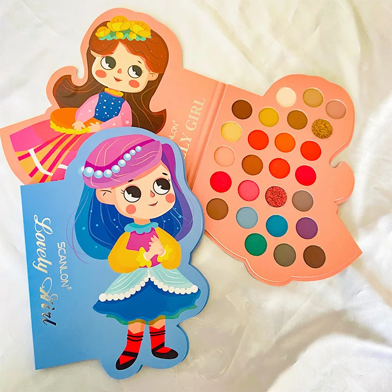 Make Your Own Eyeshadow Palette Glitter High Pigment Luxury Eyeshadow Palette