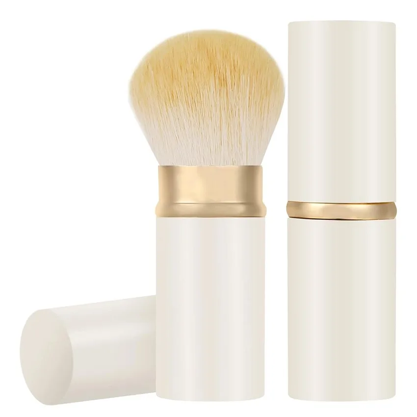 OEM Stretchable Natural Dongguan Makeup Brush Soft Fan ABS/Acrylonitrile Butadiene Styrene Cosmetic Beauty Brushes For Facial