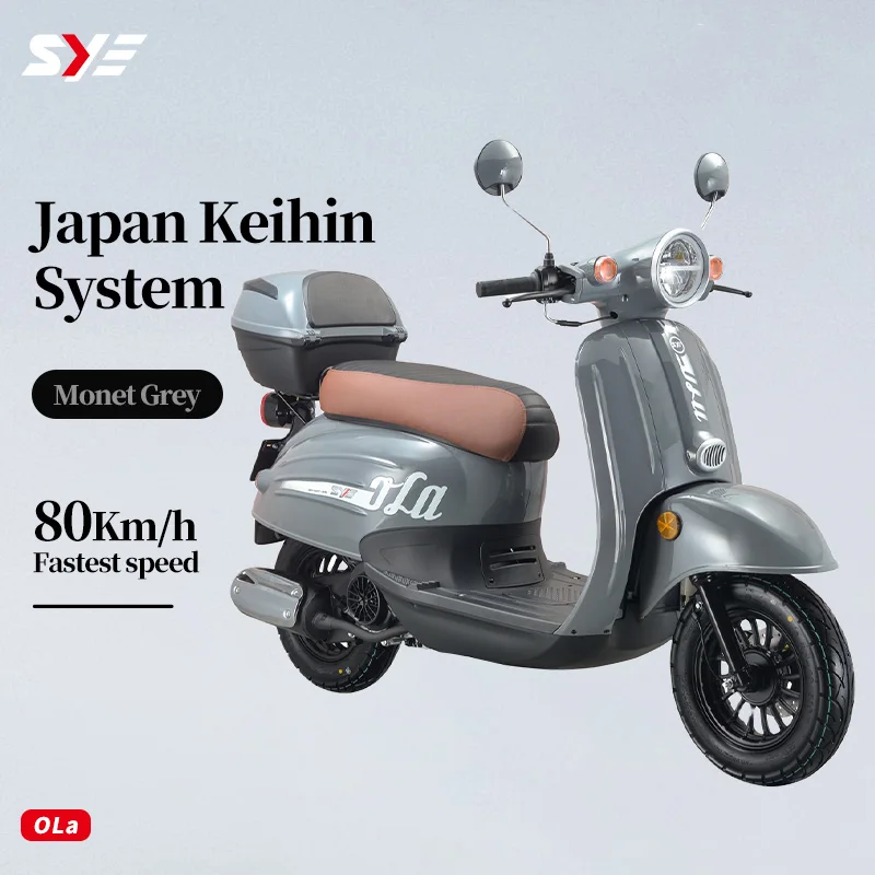 A variety of colors are available High quality 150cc gasoline scooter