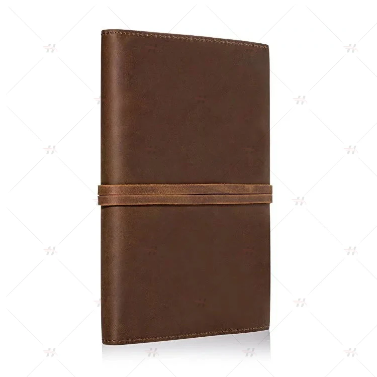 Design Handmade Journal Waterproof Diary Office Agenda Stationery Leather Nature Notebook