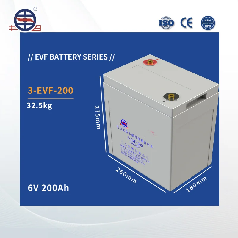 3-EVF-200 свинцово-кислотный аккумулятор Китай лидер продаж длительный срок службы герметичная плоская пластина 6 В 200ah Lifepo4 более 5 лет 600