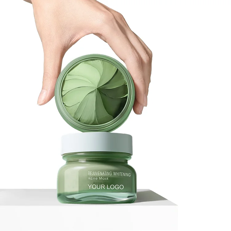 acne treatment improves skin dullness balance water and oil mud mask facial mask acne treatment acne clay mask