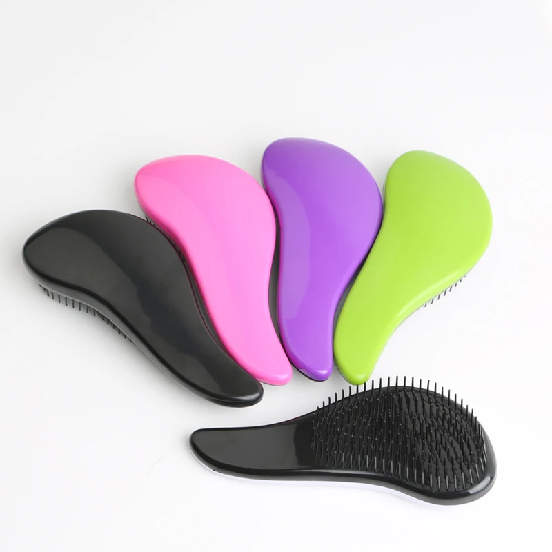 Hot Sale Custom Mini Pocket Travel TT Comb Massage Wet Detangling Hair Brush Manufacturer Small Hair Brush