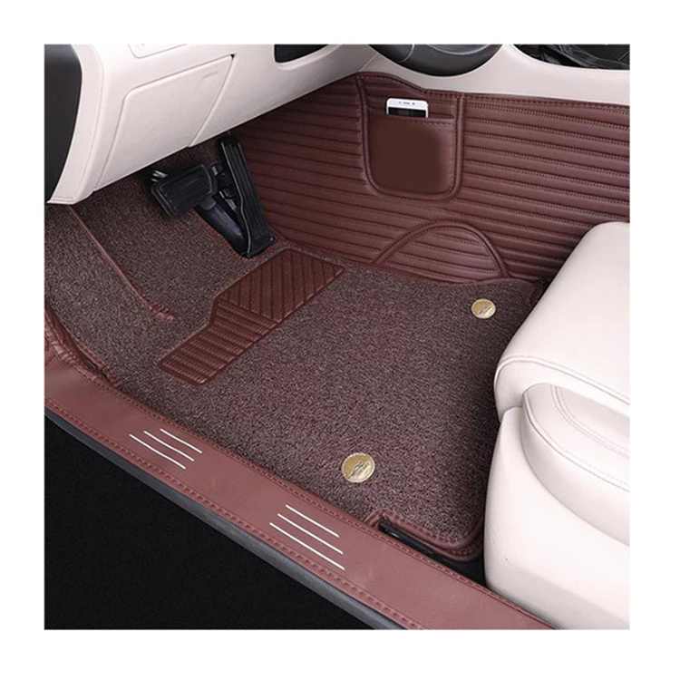 Hot Selling Leather Pure Cowhide Car Foot Mat Surround Factory Direct Car Floor Mats