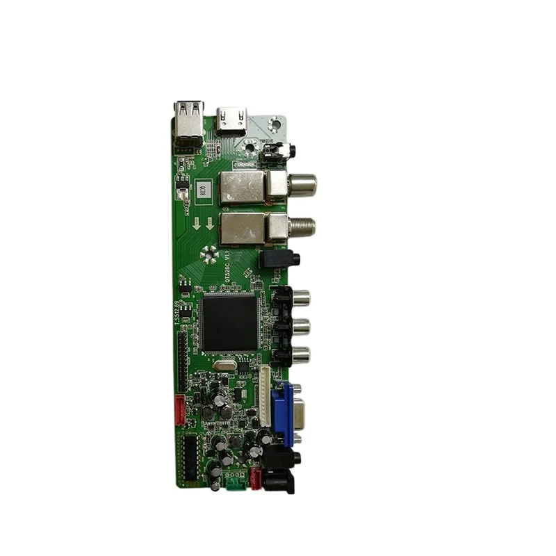 Lonten QT526C V1.3 цифровой сигнал DVB-S2/T2/C ATV ЖК-драйвер Плата Dual USB Русский T.S512.69 + 7Key 1ch 6bit кабель lvds CCFL