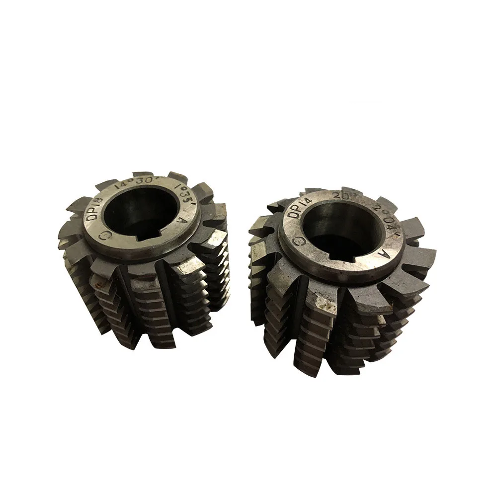 M1- M16 Inserted blades gear hob class A PA20 degree HSS M2/M35 with TIN coating
