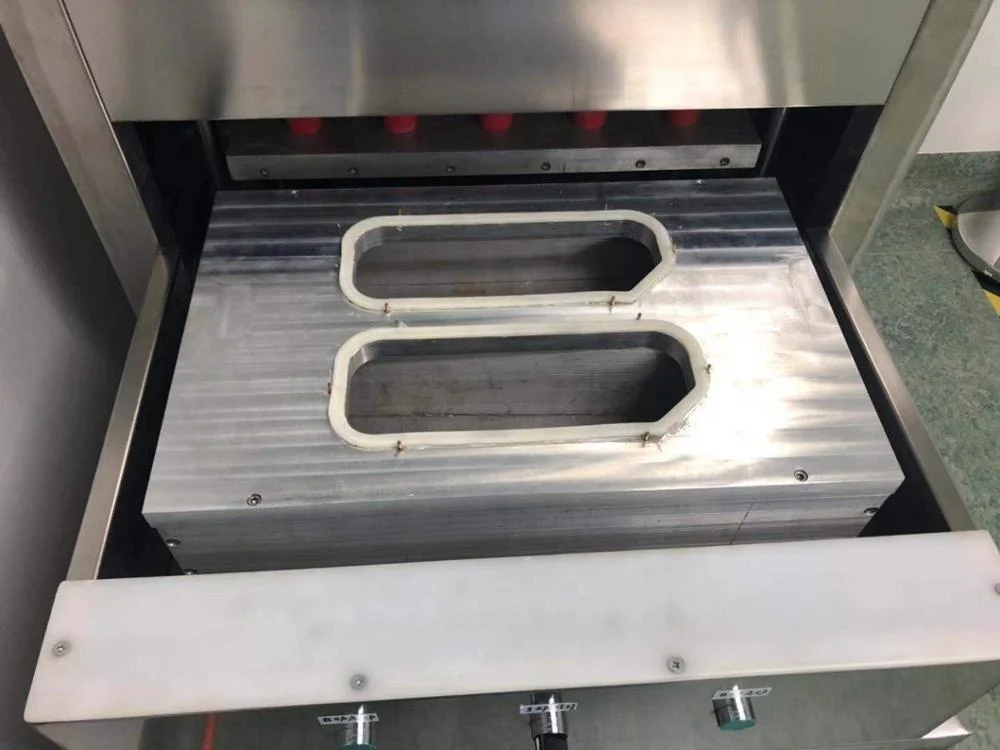 Mini medical blister with dialysis tyvek paper heat sealing machine for medical articles