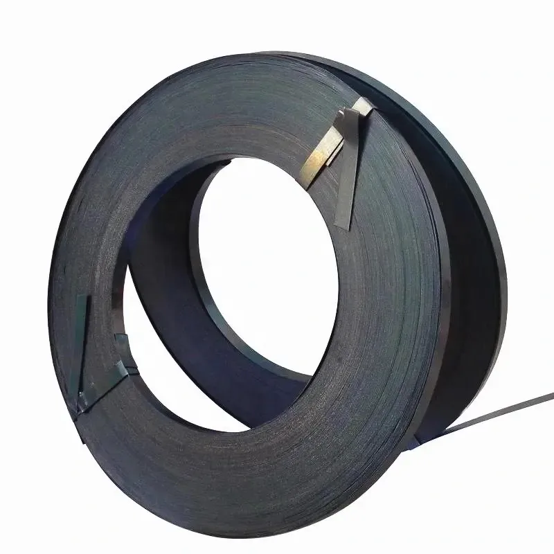 Metal Banding Black paint Steel Strapping Band Packing Steel Pallet Strap Metal Strips