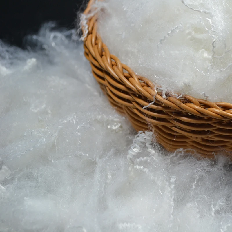 Malaysia Factory HCS Silicon Fiber For Pillow Filling