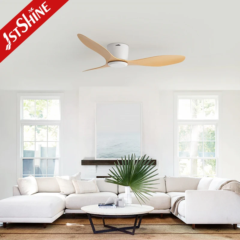 1stshine ceiling fan wholesale factory 3 plastic simple design app control smart ceiling fan