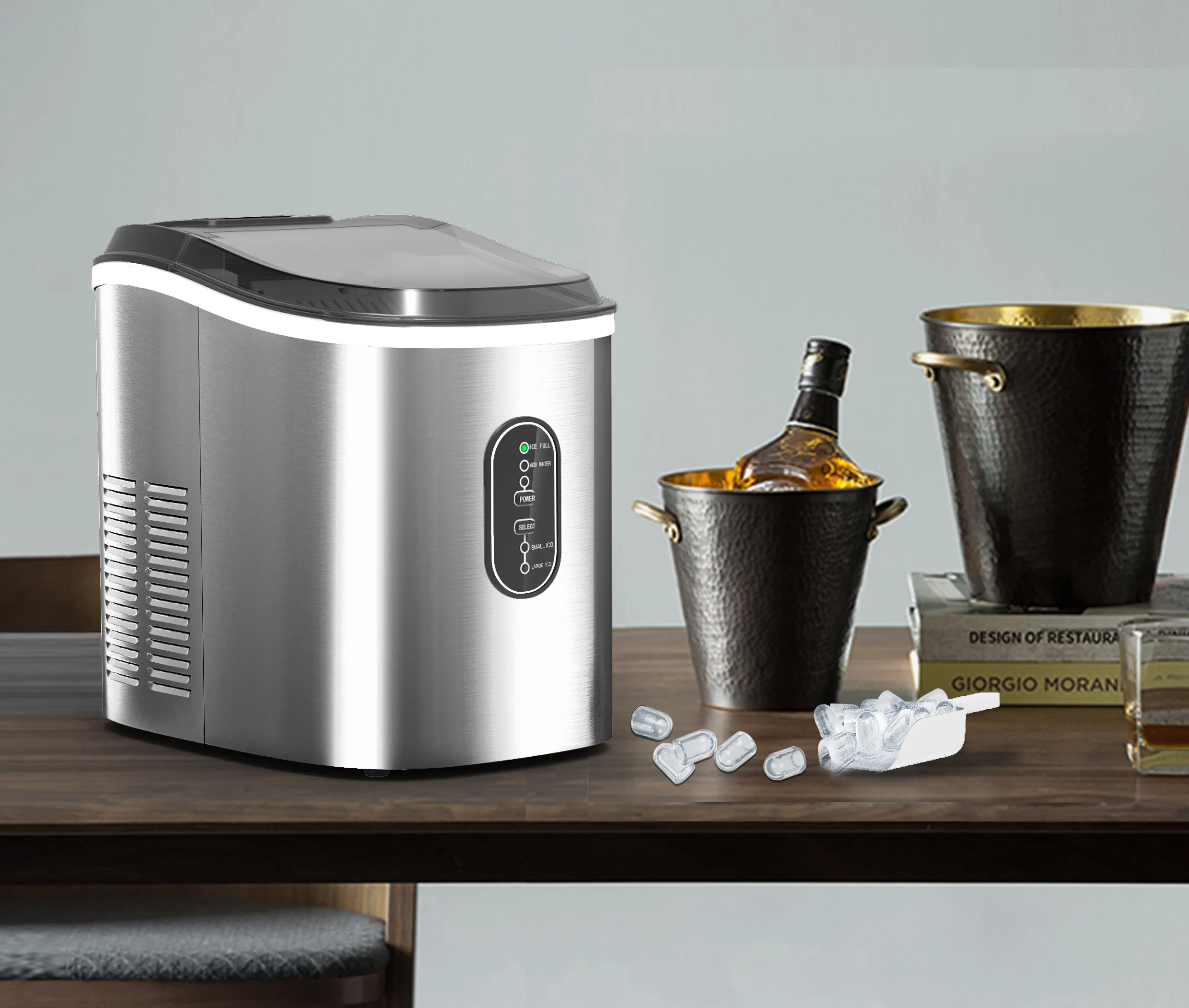 Factory newest high efficiency 15kg/day portable good price Ice Maker