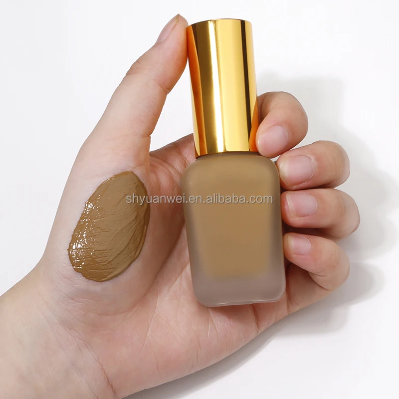 M14 Custom your own makeup logo organic vegan private label full coverage waterproof matte liquid foundation