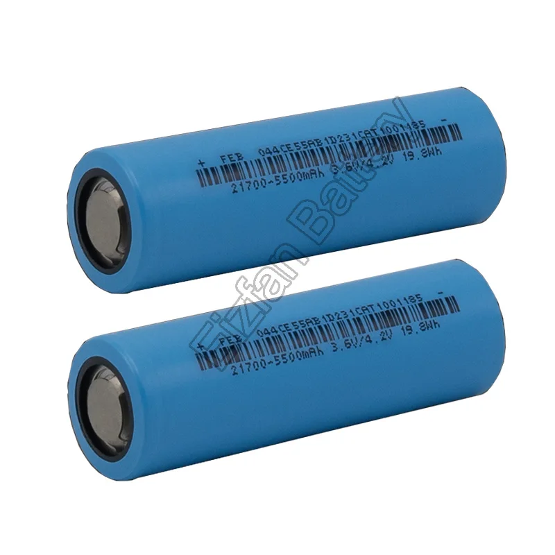 21700 5.5Ah 3.6V Li-ion rechargeable battery cell, lithium ion 21700 5500mAh battery, 21700 M58T 5800mAh replacement battery