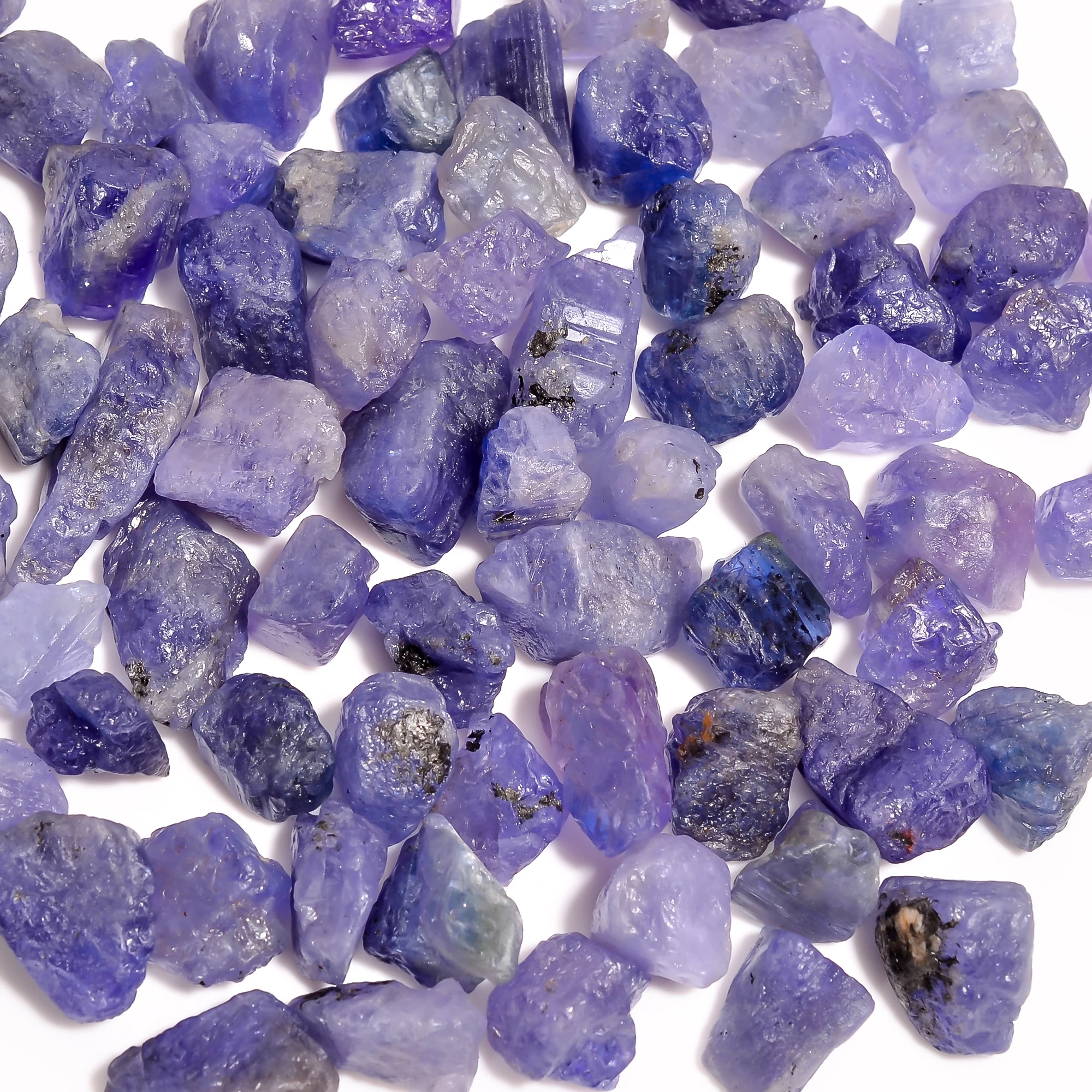 Natural Tanzanite Raw Gemstone Wholesale Rough Crystals For Bulk Orders