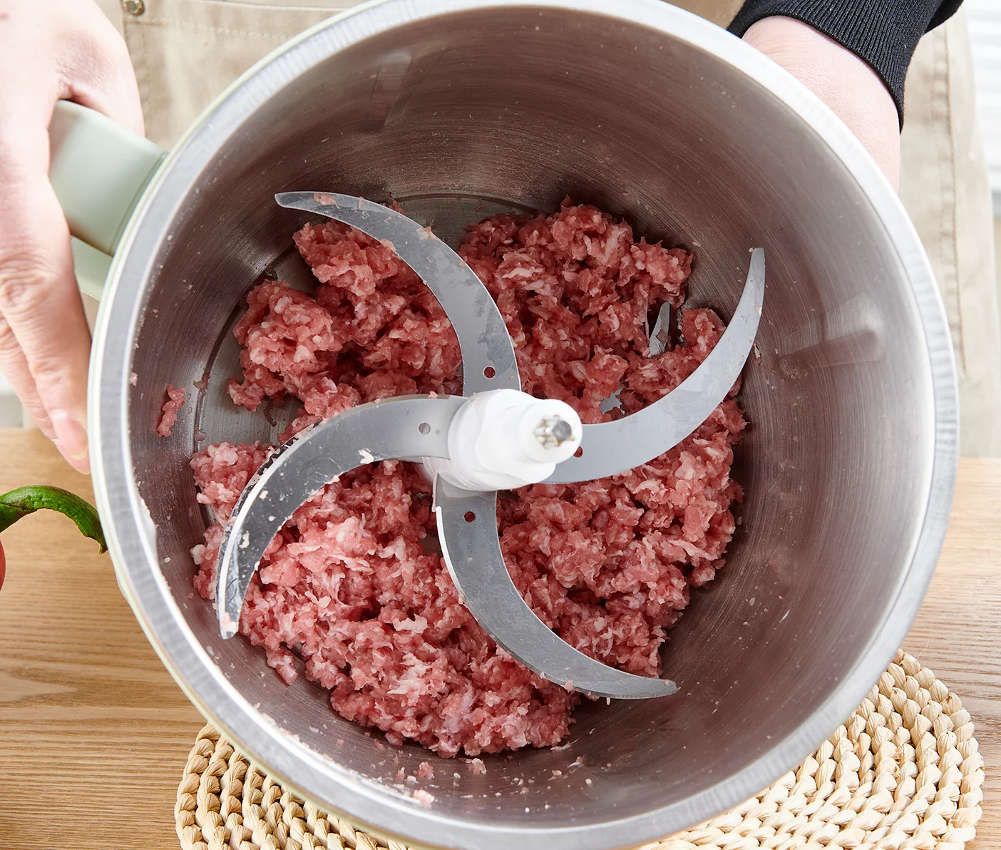 Прямая поставка с завода портативный планетарный кухонный измельчитель многофункциональный Электрический миксер для выпечки торта хлеба теста двойные крючки бытовые