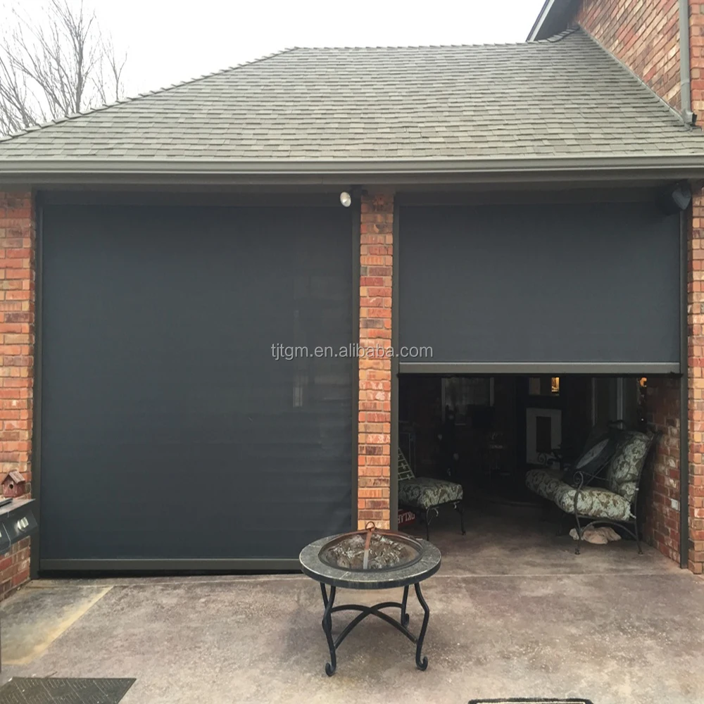 All Season Available Outdoor Zipper Motorized Blinds