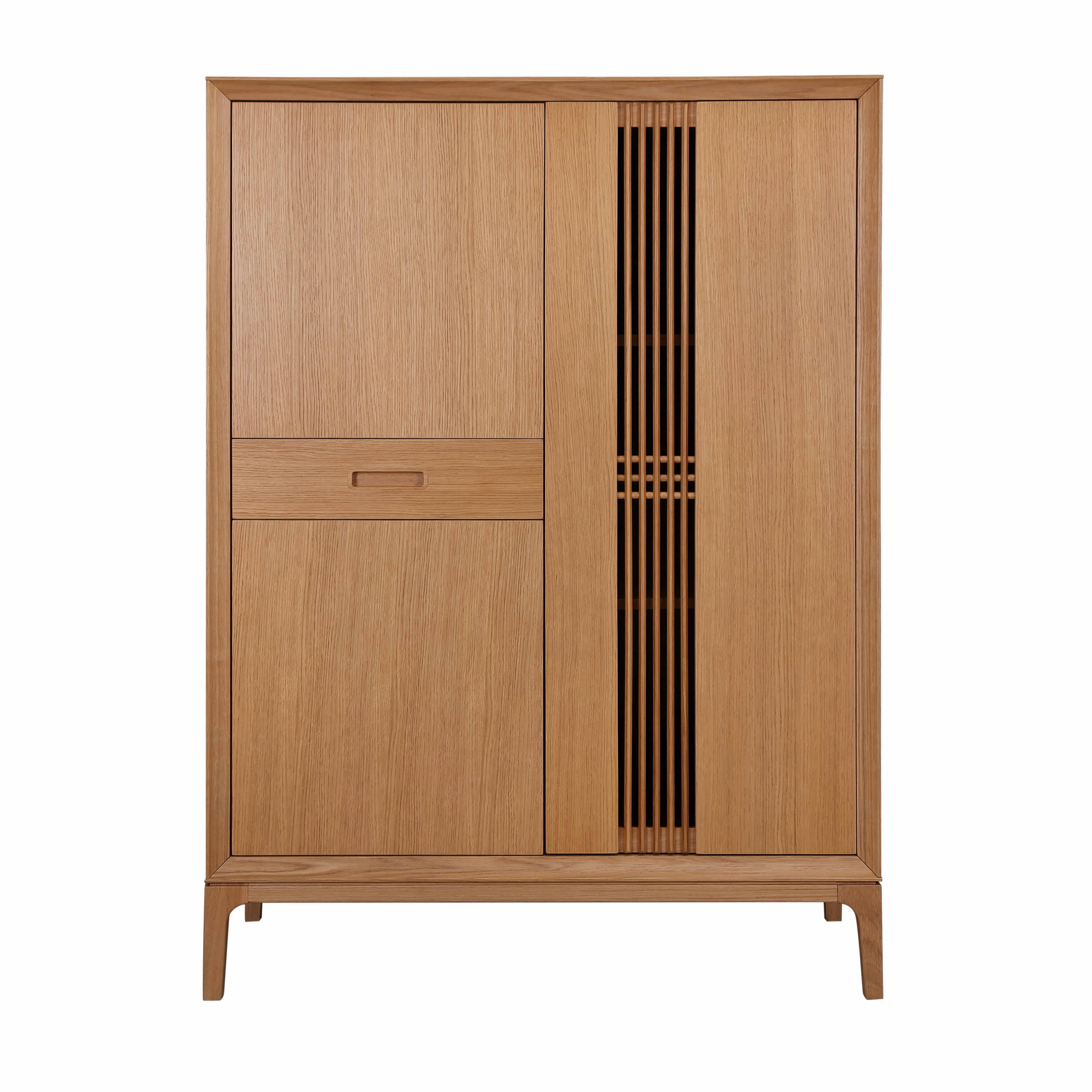 Living room furniture modern design easy Installation wooden storage cabinet