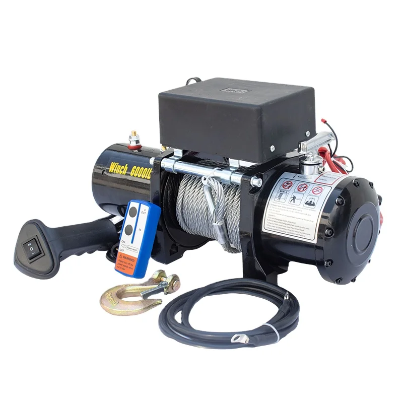 Custom 2000lbs-20000lbs Car electric winch 12v/24v Electric Auto Winch